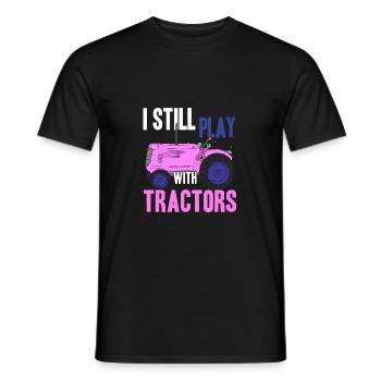 Bäuerin Landwirtin - Männer T-Shirt - Schwarz - Vorne - AI Model Male 178 light (178cm)