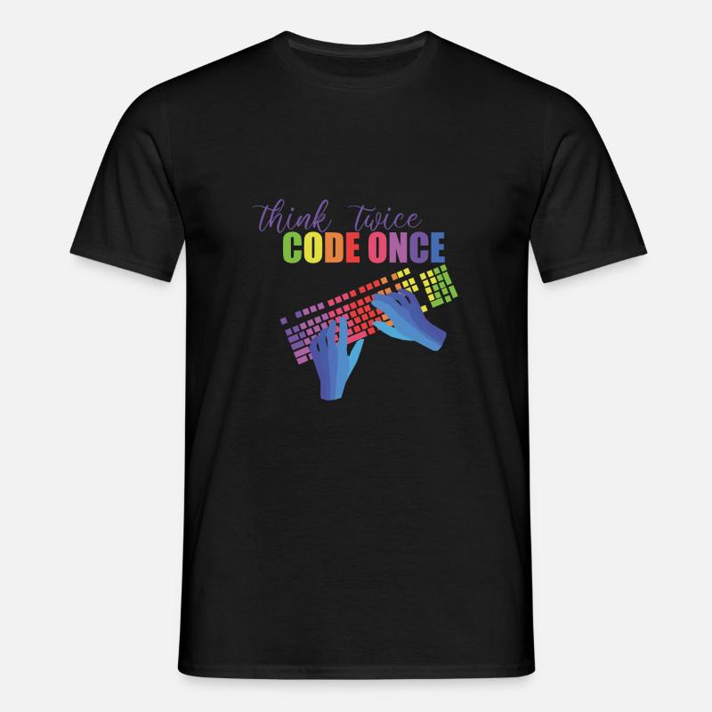 Programmer - Men's T-Shirt - black