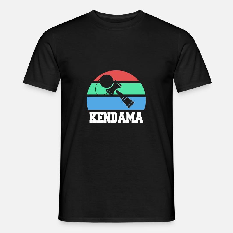 Kendama - Männer T-Shirt - Schwarz