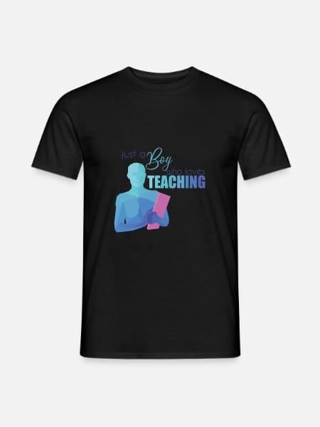 Lehrer - Männer T-Shirt - Schwarz