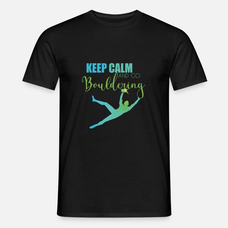 Bouldering - Mænd T-shirt - sort