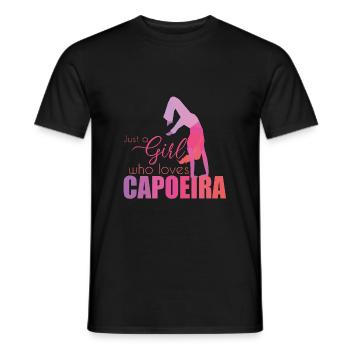 Capoeira - T-shirt homme - noir - Devant - AI Model Male 178 light (178cm)