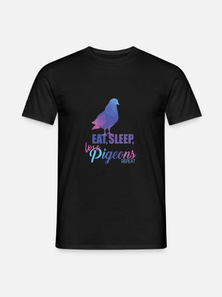 Dove - Men's T-Shirt - black