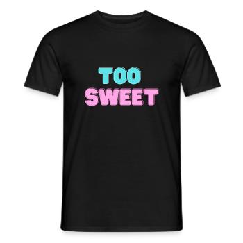 Trop Mignon Mignon Souris Cadeaux Petite Amie Soeur - T-shirt homme - noir - Devant - AI Model Male 178 light (178cm)