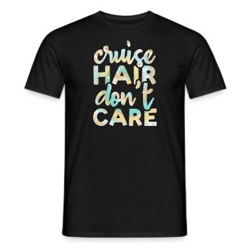 Cruise Hair Don't Care Tie Dye Print For Family - Men's T-Shirt - black - Front - AI Model Male 178 light (178cm)