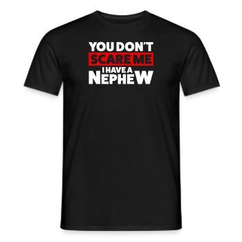 Onkel Neffe Onkel Nephew Geschenk - Männer T-Shirt - Schwarz - Vorne - AI Model Male 178 light (178cm)