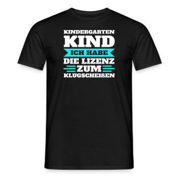 Kindergarten Kita Kindergartenkind Geschenk - Männer T-Shirt - Schwarz - Vorne - AI Model Male 178 light (178cm)