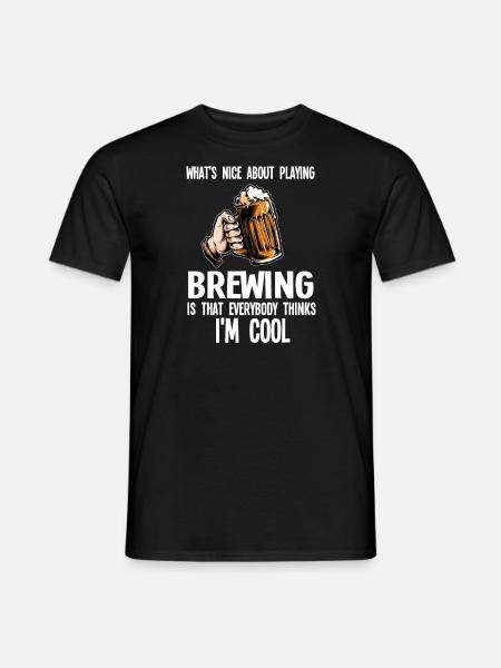 Brewery Beer Gift - Men's T-Shirt - black