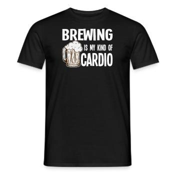 Brauerei Bier Geschenk - Männer T-Shirt - Schwarz - Vorne - AI Model Male 178 light (178cm)