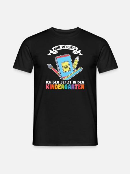 Kindergarten Anfang Kindergartenkind Geschenk - Männer T-Shirt - Schwarz