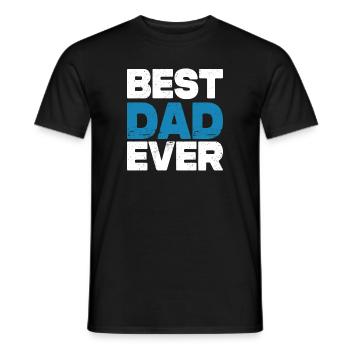 Meilleur papa de tous les temps - T-shirt homme - noir - Devant - AI Model Male 178 light (178cm)