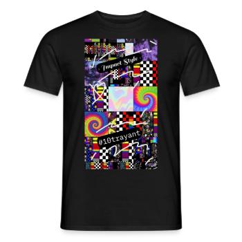 Impact Style 3 10trayant 4000 - T-shirt homme - noir - Devant - AI Model Male 178 light (178cm)