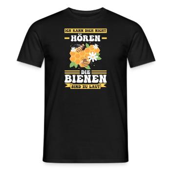 Imker Bienen Bienenzüchter Geschenk - Männer T-Shirt - Schwarz - Vorne - AI Model Male 178 light (178cm)