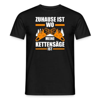 Baumpfleger Forstwirt Arborist Geschenk - Männer T-Shirt - Schwarz - Vorne - AI Model Male 178 light (178cm)