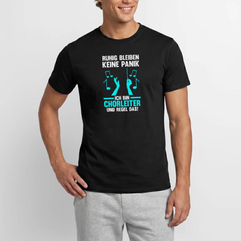 Chorleiter Beruf Dirigent Geschenk Männer T-Shirt