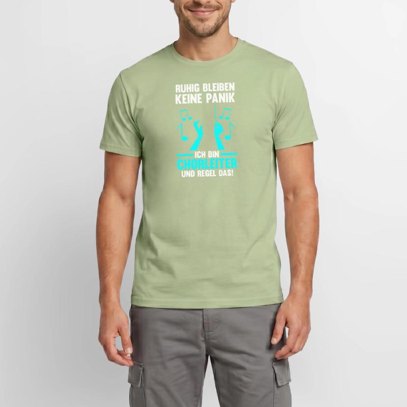 Chorleiter Beruf Dirigent Geschenk Männer T-Shirt