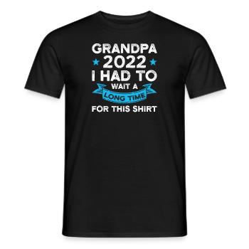 Großvater Großvater Großvater Geschenk - Männer T-Shirt - Schwarz - Vorne - AI Model Male 178 light (178cm)