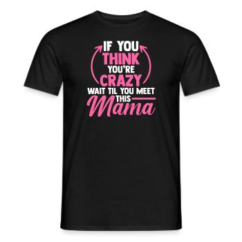 Mama Oma Oma Geschenk - Männer T-Shirt - Schwarz - Vorne - AI Model Male 178 light (178cm)