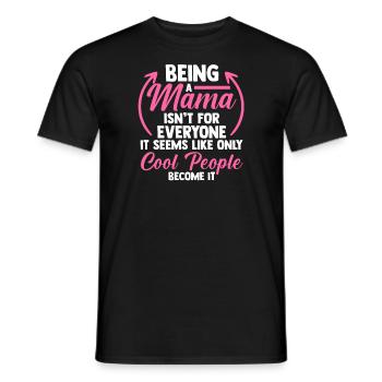 Mama Oma Oma Geschenk - Männer T-Shirt - Schwarz - Vorne - AI Model Male 178 light (178cm)