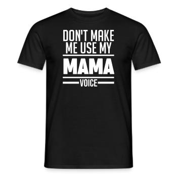 Mama Oma Oma Geschenk - Männer T-Shirt - Schwarz - Vorne - AI Model Male 178 light (178cm)
