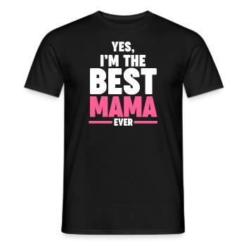 Mama Oma Oma Geschenk - Männer T-Shirt - Schwarz - Vorne - AI Model Male 178 light (178cm)