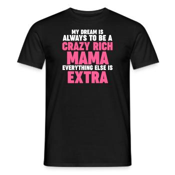 Mama Oma Oma Geschenk - Männer T-Shirt - Schwarz - Vorne - AI Model Male 178 light (178cm)