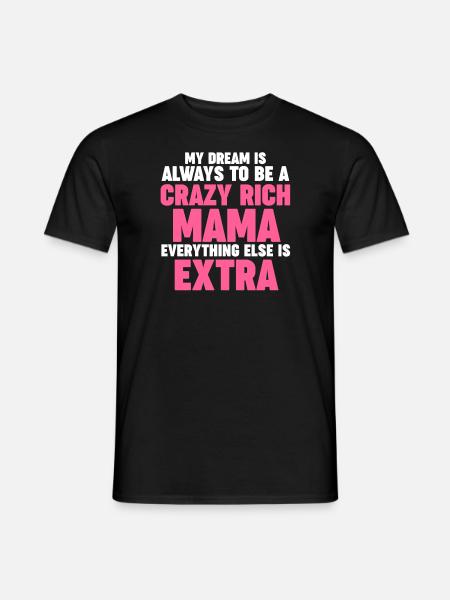 Mama Oma Oma Geschenk - Männer T-Shirt - Schwarz