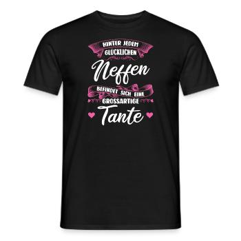 Tante Familie Lieblingstante Geschenk - Männer T-Shirt - Schwarz - Vorne - AI Model Male 178 light (178cm)