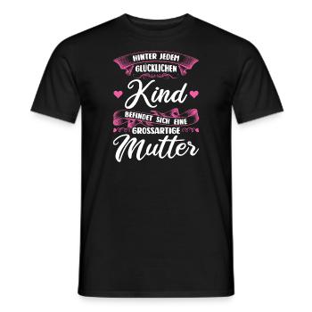 Mutter Familie Mama Geschenk - Männer T-Shirt - Schwarz - Vorne - AI Model Male 178 light (178cm)