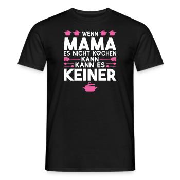 Mutter Familie Mama Geschenk - Männer T-Shirt - Schwarz - Vorne - AI Model Male 178 light (178cm)