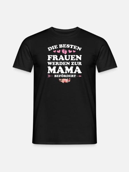 Mutter Mama Mütter Geschenk - Männer T-Shirt - Schwarz