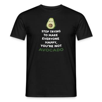 Avocados Avocado Avocado-Liebhaber Geschenk - Männer T-Shirt - Schwarz - Vorne - AI Model Male 178 light (178cm)
