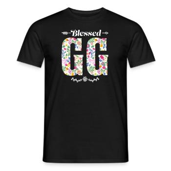 Großmutter GG Oma Geschenk - Männer T-Shirt - Schwarz - Vorne - AI Model Male 178 light (178cm)
