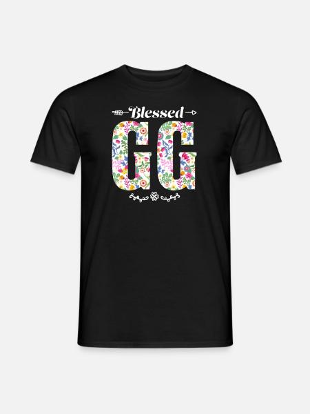 Großmutter GG Oma Geschenk - Männer T-Shirt - Schwarz
