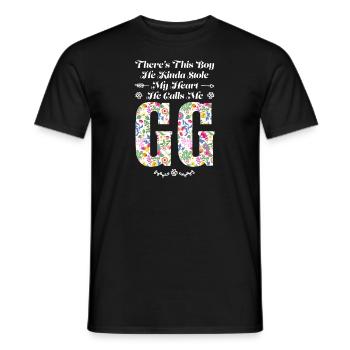 Großmutter GG Oma Geschenk - Männer T-Shirt - Schwarz - Vorne - AI Model Male 178 light (178cm)