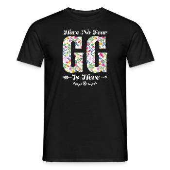 Großmutter GG Oma Geschenk - Männer T-Shirt - Schwarz - Vorne - AI Model Male 178 light (178cm)