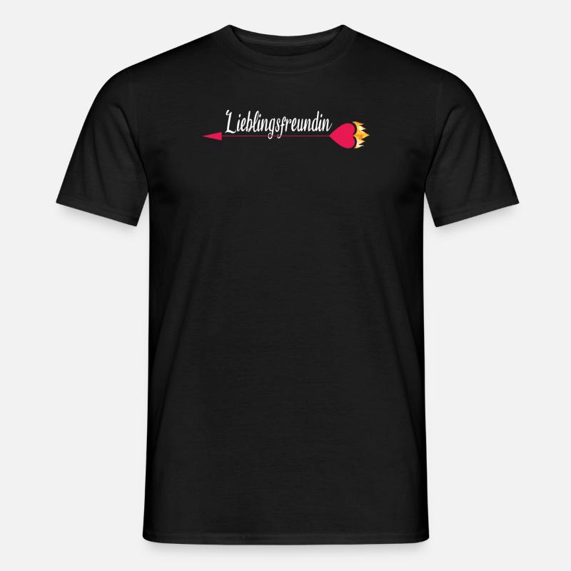 Geschenkidee Freundin schwester - Männer T-Shirt - Schwarz