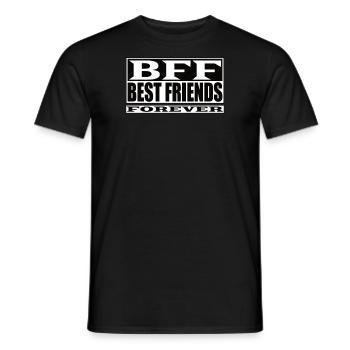 Geschenkidee Freundin schwester - Männer T-Shirt - Schwarz - Vorne - AI Model Male 178 light (178cm)