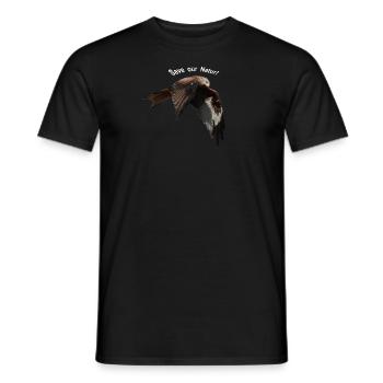 ROTMILAN 2A Weiß - Männer T-Shirt - Schwarz - Vorne - AI Model Male 178 light (178cm)