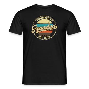 grandfather Grandpa grandad Geschenk - Männer T-Shirt - Schwarz - Vorne - AI Model Male 178 light (178cm)