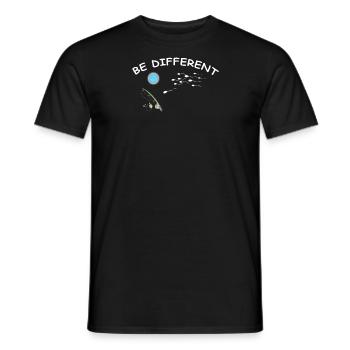 Angler Gift Idea Hobby Fishing - Men's T-Shirt - black - Front - AI Model Male 178 light (178cm)