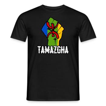 Tamazgha North African Amazigh Land - Men's T-Shirt - black - Front - AI Model Male 178 light (178cm)