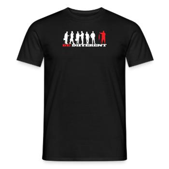Angler Gift Idea Hobby Fishing - Men's T-Shirt - black - Front - AI Model Male 178 light (178cm)