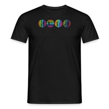 Angler Gift Idea Hobby Fishing - Men's T-Shirt - black - Front - AI Model Male 178 light (178cm)