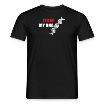 Badminton Geschenkidee Sport Design - Männer T-Shirt - Schwarz - Vorne - AI Model Male 178 light (178cm)