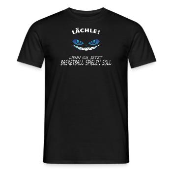 Basketball Geschenkidee Sport Design - Männer T-Shirt - Schwarz - Vorne - AI Model Male 178 light (178cm)