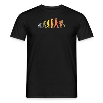 Basketball Idée cadeau Sport Design - T-shirt homme - noir - Devant - AI Model Male 178 light (178cm)
