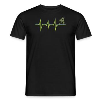 Basketball Geschenkidee Sport Design - Männer T-Shirt - Schwarz - Vorne - AI Model Male 178 light (178cm)