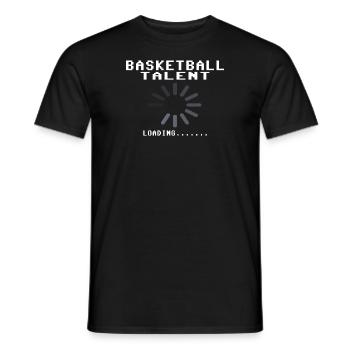 Basketball Geschenkidee Sport Design - Männer T-Shirt - Schwarz - Vorne - AI Model Male 178 light (178cm)