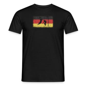 Basketball Geschenkidee Sport Design - Männer T-Shirt - Schwarz - Vorne - AI Model Male 178 light (178cm)